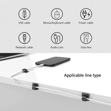 Cable Clips for Organizing Desk Cables in Daily Use | Syndmart
