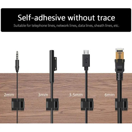 Cable Clips for Organizing Desk Cables in Daily Use | Syndmart