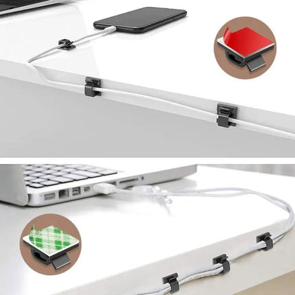 Cable Clips for Organizing Desk Cables in Daily Use | Syndmart