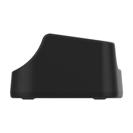 Charge Your AGM Glory G1 on the Desk with This Stand - black desktop charging stand and holder for AGM Glory G1, angled viewing and cable-free desk charging