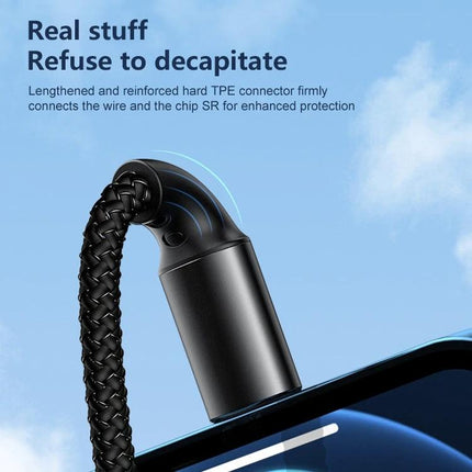 REMAX Lanyard USB-C Cable for Everyday Travel Essentials showing reinforced TPE connector and braided lanyard attached to phone