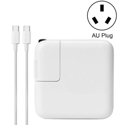 Power Adapter for Daily Charging and Travel Essentials - 15-inch Pro notebook charger with AU plug and detachable USB-C cable