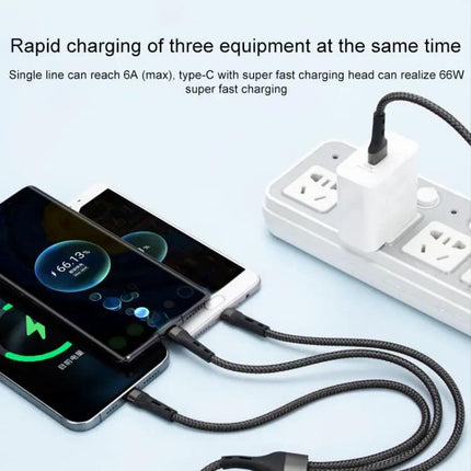 Multi-Device Charging Cable for Daily Device Connections