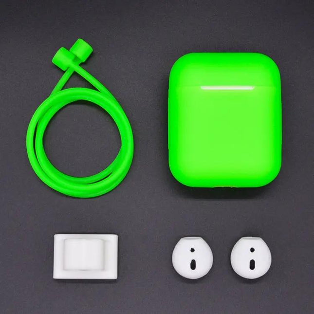Silicone Case Set for Securing Earphones in Daily Life