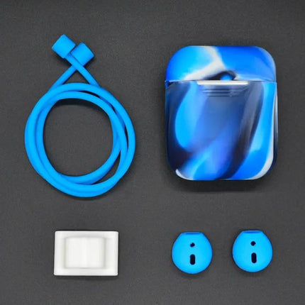 Silicone Case Set for Securing Earphones in Daily Life