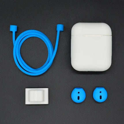 Silicone Case Set for Securing Earphones in Daily Life