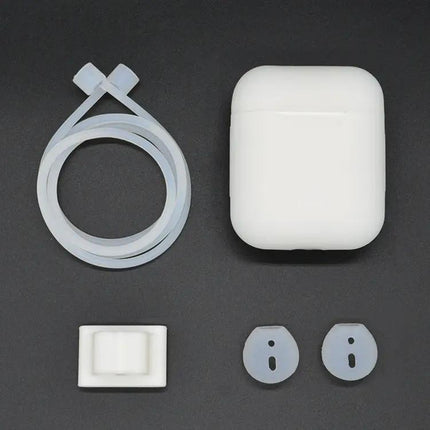 Silicone Case Set for Securing Earphones in Daily Life