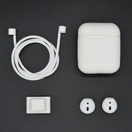 Silicone Case Set for Securing Earphones in Daily Life