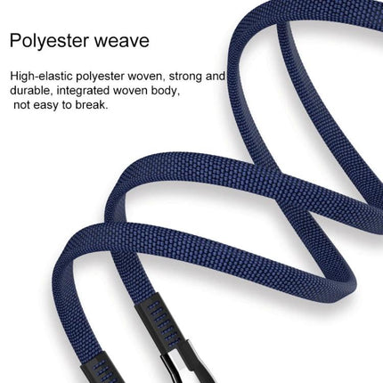 WK USB Cable for Daily Phone Charging and Data Syncing with braided polyester weave for durable desk charging and reliable data syncing