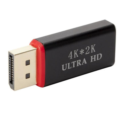 Adapter for Connecting Computer Displays to Home HDMI Devices – DisplayPort to HDMI 4K Ultra HD adapter for mirroring laptop to TV or projector