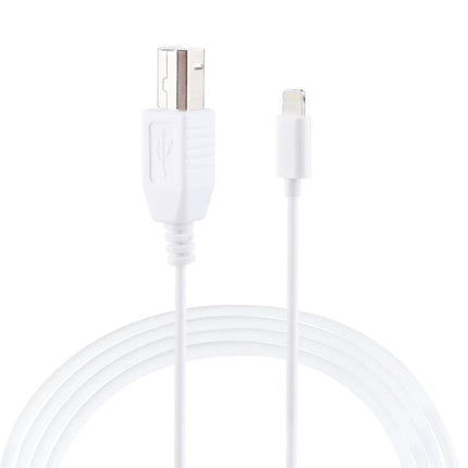 Cable for Connecting iPad to Electronic Piano Practice Sessions - white Lightning to USB cable for music practice and recording