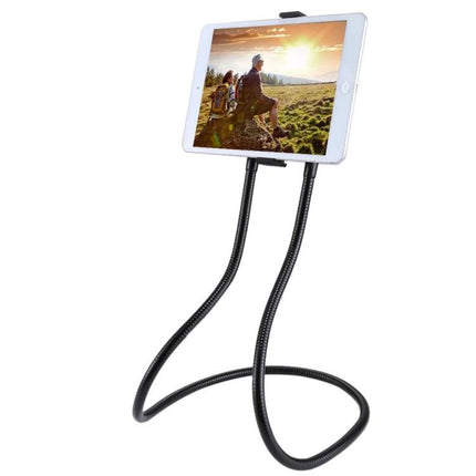 Yonger Player Flexible Long Arm Neck Holder for Phones holding tablet hands-free with flexible aluminum arms for bed, bike, kitchen viewing