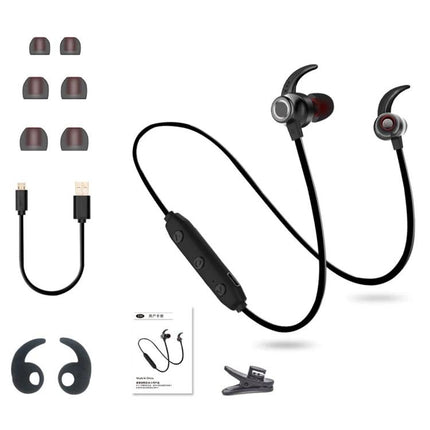 Lightweight Neckband Earbuds For Commuting And Hands Free Calls with magnetic earbuds, IPX4 sweat resistant, controls
