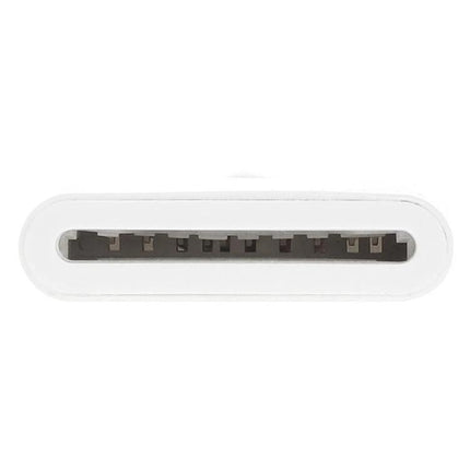 SD Card Reader Adapter for Everyday Photo Transfers to Devices — white SD slot close-up for quick camera photo transfers