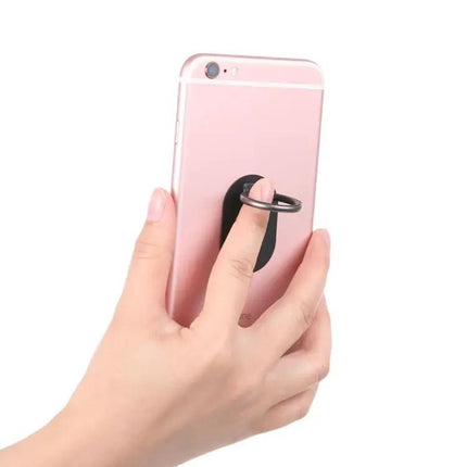 Phone Ring Grip with 360-Degree Rotation and Adhesive Back