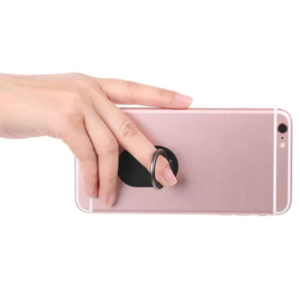 Phone Ring Grip with 360-Degree Rotation and Adhesive Back