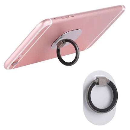 Phone Ring Grip with 360-Degree Rotation and Adhesive Back