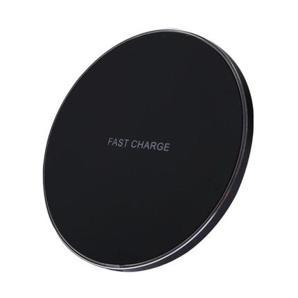 Compact Q21 Charger for Daily Home and Travel Use - sleek black fast charge wireless pad for home and travel, compact mini design