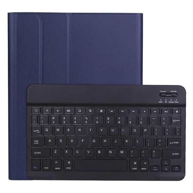 Detachable Bluetooth Keyboard Case for iPad Pro 11 and Air Models - Slim Navy Bluetooth 3.0 Keyboard Case with Detachable Cover