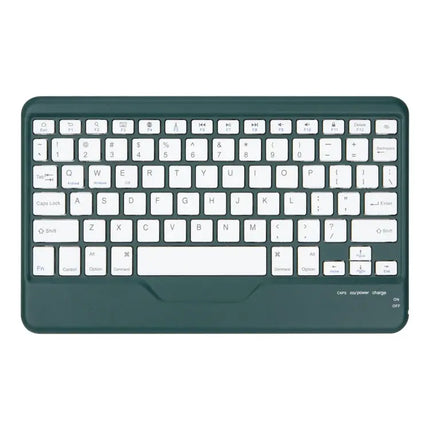 Leather Bluetooth Keyboard Case with Pen Slot for iPad 10.2