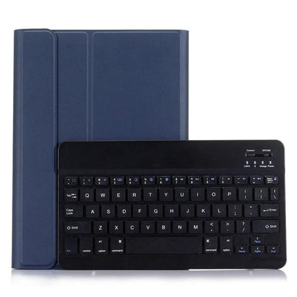 Detachable Backlit Bluetooth Keyboard Case for Samsung Galaxy Tab S6 10.5 Inch - navy folio with detachable backlit Bluetooth keyboard, ideal for typing in low light