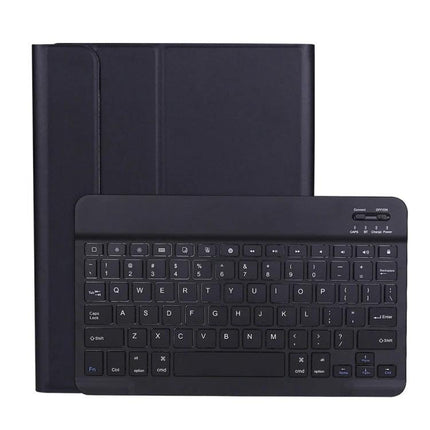 Ultra-Thin Detachable Bluetooth Keyboard Case for iPad Pro 11 Inch shown with slim black folio cover and wireless detachable keyboard