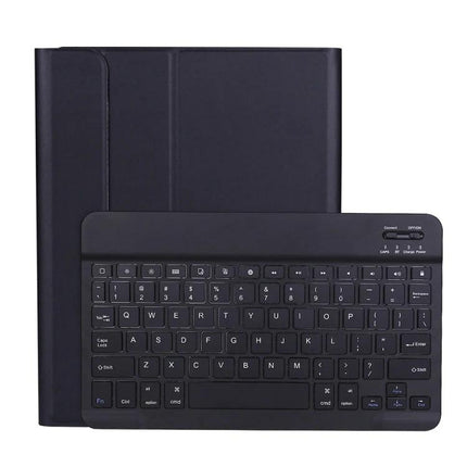 Ultra-Thin Detachable Bluetooth Keyboard Case for iPad Pro 11 Inch shown with slim black keyboard and protective folio cover