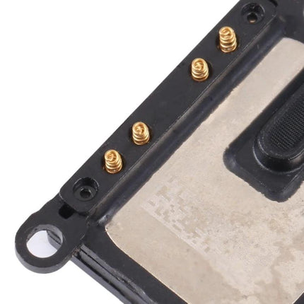 Replacement Earpiece for Everyday iPhone SE 2020 Calls - close-up of black replacement earpiece component with gold contact springs