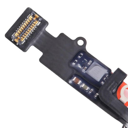 Replacement Home Button for iPhone SE 2022 Everyday Use - close-up of flex cable and connector for DIY replacement, black module detail