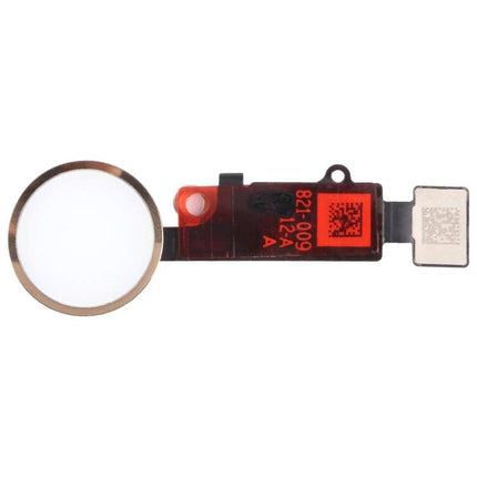 Replacement Home Button for iPhone SE 2022 Everyday Use - white circular home button flex cable replacement part for quick at-home repair