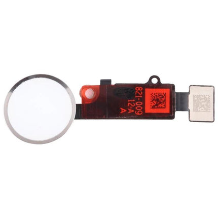 Replacement Home Button for iPhone SE 2022 Everyday Use - white round replacement home button flex cable assembly