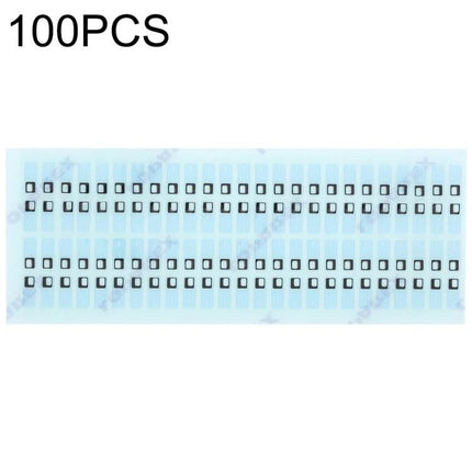 Essential Replacement Parts for iPhone X Daily Maintenance: 100PCS small induction cotton adhesive pads for dust and component repairs