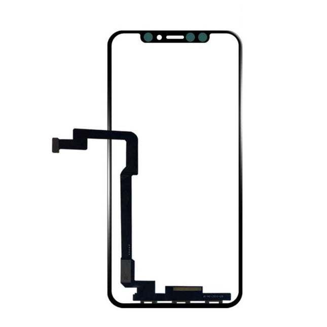 Replacement Touch Panel for Everyday iPhone X Maintenance - black iPhone X replacement touch panel front glass with flex cable