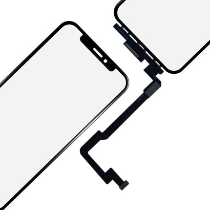 Replacement Touch Panel for Everyday iPhone X Maintenance - white front glass and flex cable replacement screen