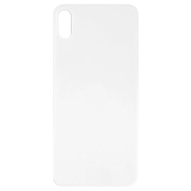 iPhone X Back Cover for Everyday Phone Protection plain white replacement back housing shown front view