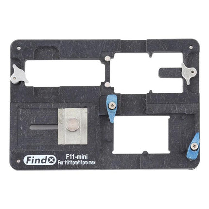 Findx F11-mini Jig for iPhone 11, 11 Pro, and 11 Pro Max Repair - compact PCB BGA positioning jig for precise iPhone 11 series soldering and component realignment