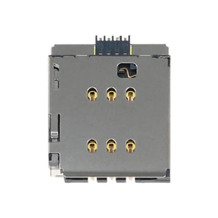 Replacement SIM Card Reader for iPhone X Daily Connectivity — metal SIM reader replacement part for iPhone X to restore mobile connectivity