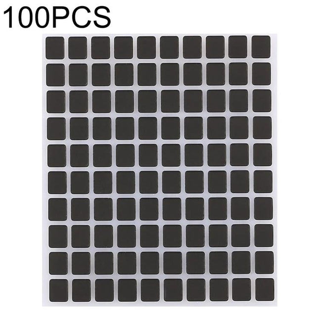 Black Screen Stickers for iPhone X Daily Maintenance - pack of small black square screen repair stickers for everyday display touch-up