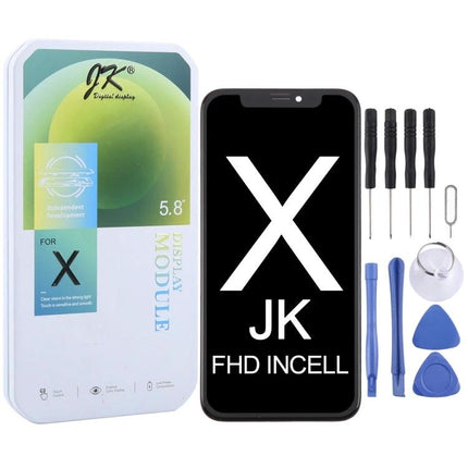 Keep Your iPhone X Functional with JK Incell LCD Screen for Daily Tasks - replacement display kit with tools