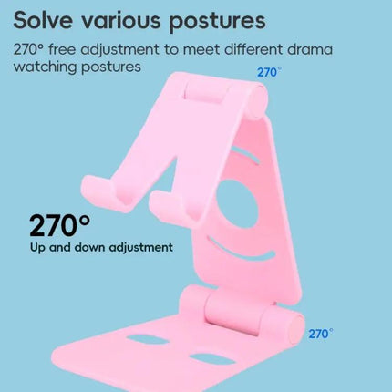 Foldable Ergonomic Phone Holder for Hands-Free Viewing | Syndmart