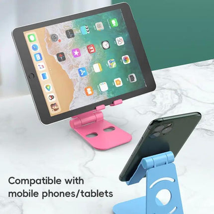 Foldable Ergonomic Phone Holder for Hands-Free Viewing | Syndmart