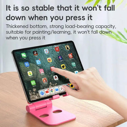 Foldable Ergonomic Phone Holder for Hands-Free Viewing | Syndmart