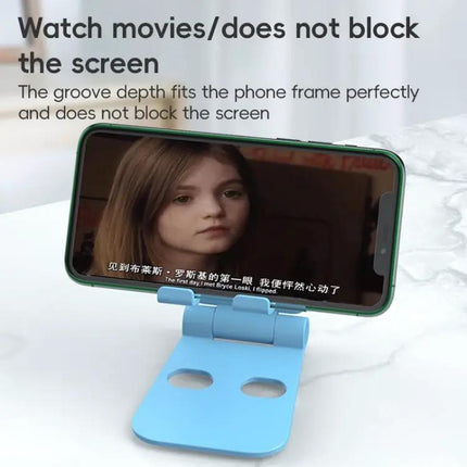 Foldable Ergonomic Phone Holder for Hands-Free Viewing | Syndmart