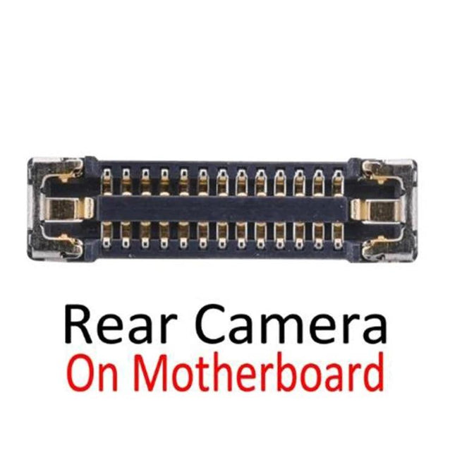 iPhone X Camera Connector Replacement for Everyday Phone Repairs - rear camera FPC connector for motherboard repair