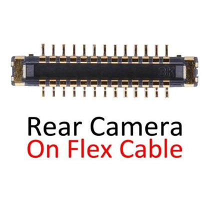 Replacement Part for iPhone X Camera to Maintain Everyday Connectivity - rear camera FPC connector flex cable