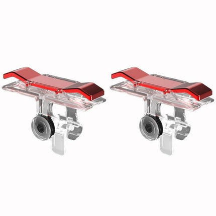 E9 Electroplating Trigger for Everyday Mobile Gaming Sessions - red pair of mobile game triggers for precise on-screen control