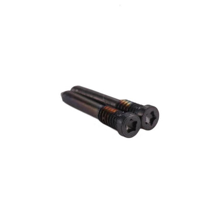 Replacement Screws for iPhone X Charging Port Home Repairs – pair of black charging port screws for iPhone X DIY fix