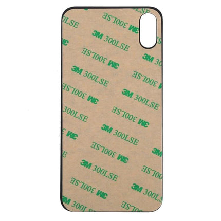 Protective Red Back Cover for Your Daily iPhone X Use - red replacement back panel with adhesive for iPhone X protective shell
