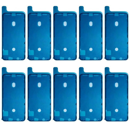 Essential Adhesives for iPhone XS Max Home Repairs - blue LCD frame bezel adhesive strips pack for DIY screen reattachment