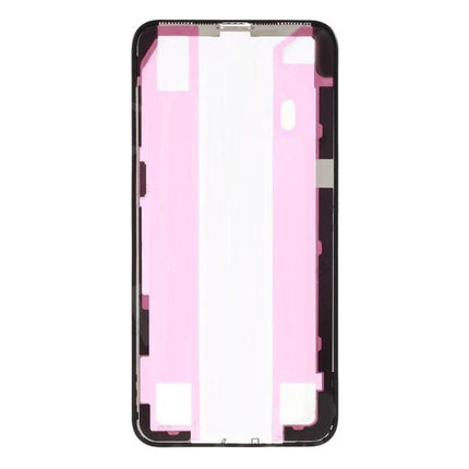 iPhone XS Max Middle Frame Bezel for Daily Phone Repairs front view replacement frame with adhesive strip